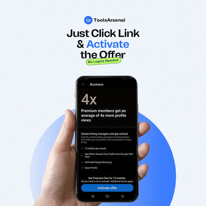 Linkedin Premium Business 3/6/12 Months Plan