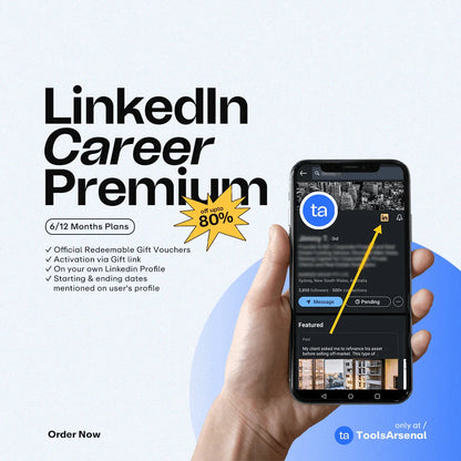 LinkedIn Career Premium (Job Seeker Plan)