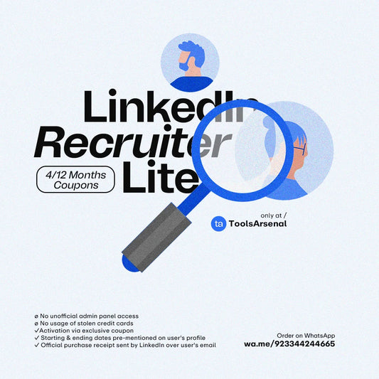 LinkedIn Recruiter Lite 4/6/12 Months Plan