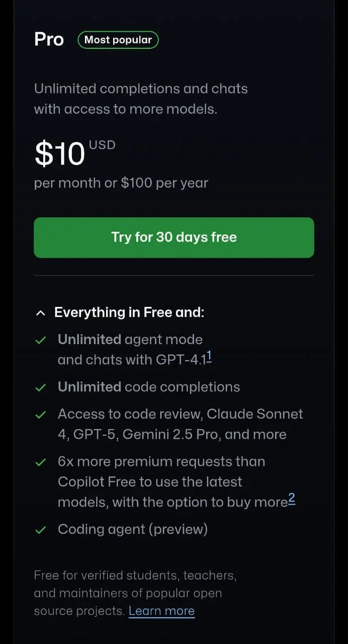 GitHub Copilot Pro Plan - 24 Months UpTo 65% Off (1Y Warranty)
